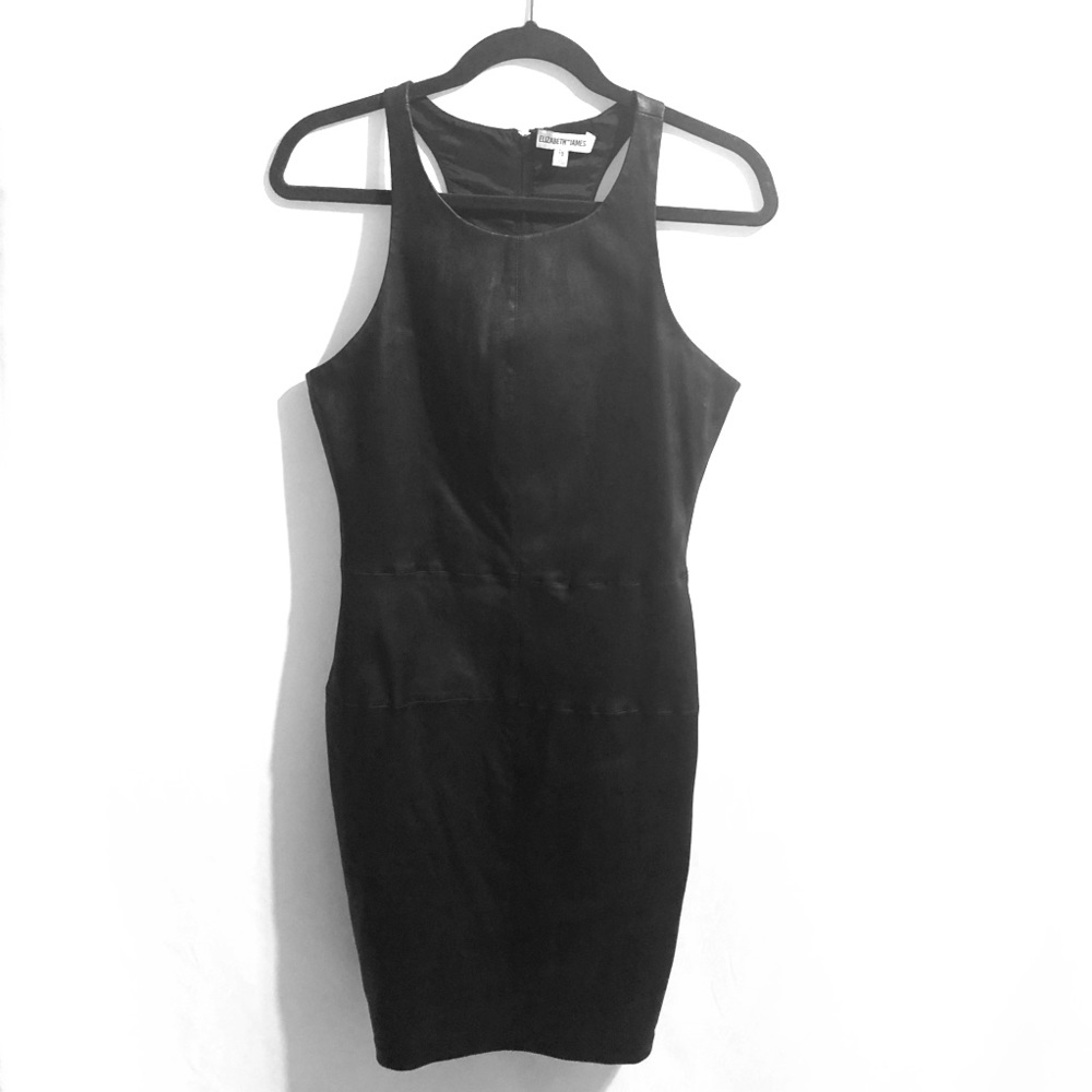 Black leather Elizabeth and James Dress